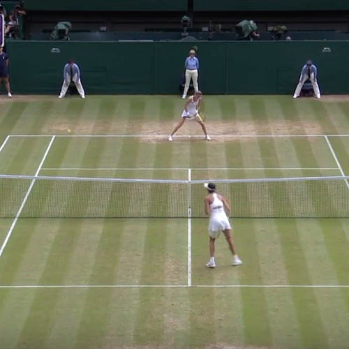 Watch: Best shots from Wimbledon (Day 10)