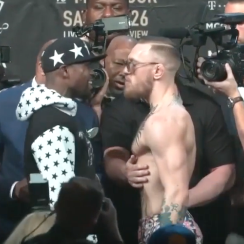 Watch: Best bits from Mayweather, McGregor in Brooklyn