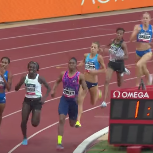 Watch: Semenya wins women’s 800m