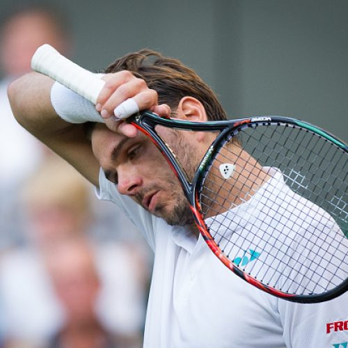 Wawrinka loses in early Wimbledon shock