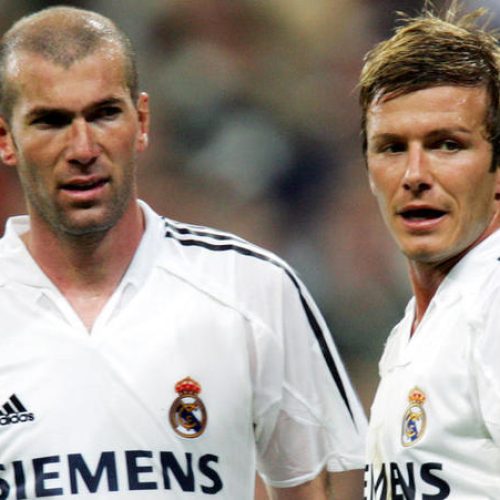 Zidane’s success has pleased Beckham