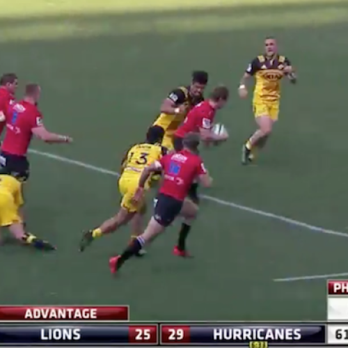 Watch: Lions vs Hurricanes highlights