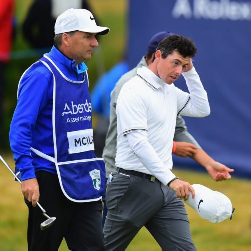 McIlroy fires caddie