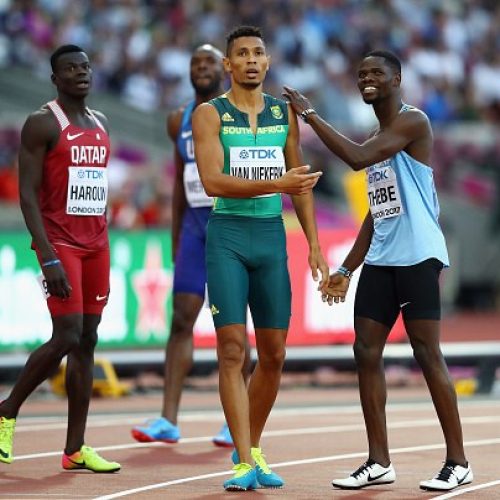 Van Niekerk books 400m final spot in London