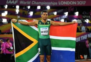 Read more about the article Van Niekerk lights up London