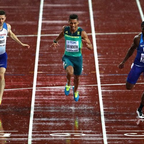Van Niekerk into 200m final