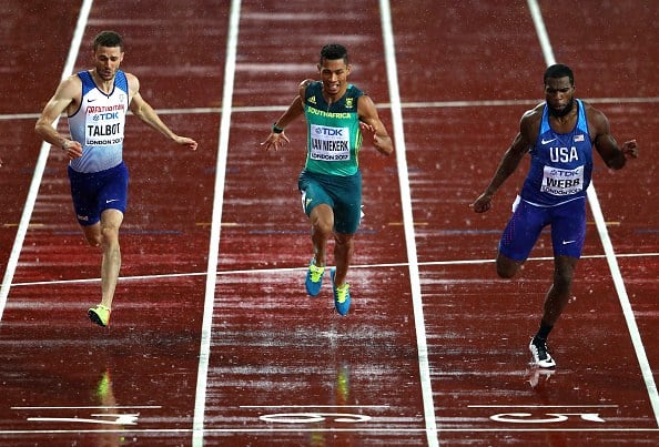 You are currently viewing Van Niekerk into 200m final
