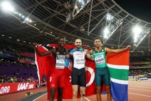 Read more about the article Van Niekerk misses out on double by 0.02sec
