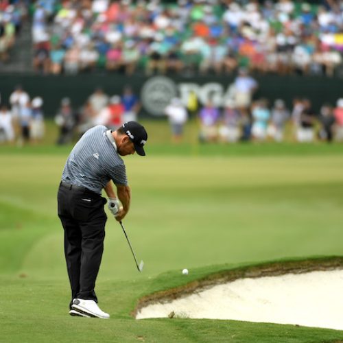 Oosthuizen three back at PGA Championship