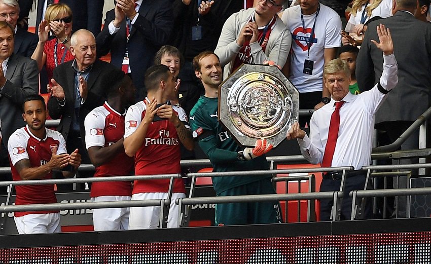 You are currently viewing Arsenal claim Community Shield on penalties