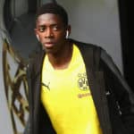 Borussia Dortmund forward Ousmane Dembele