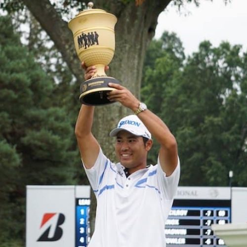 Matsuyama romps to Bridgestone title