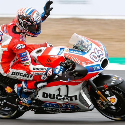 Watch: Dovizioso wins British GP, leads Championship