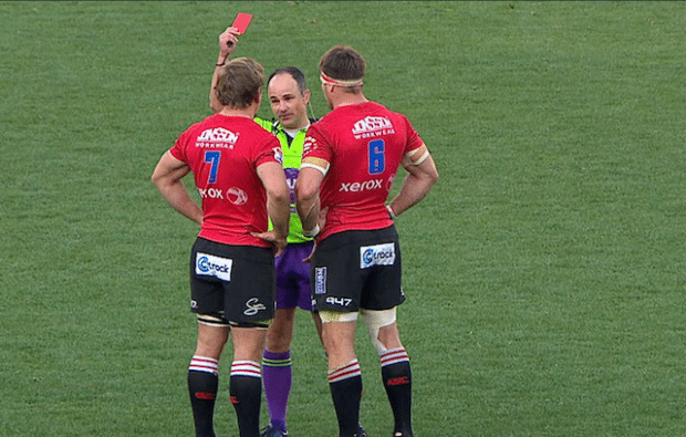 You are currently viewing Red card angers Ackermann