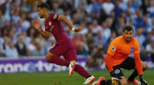 Read more about the article Aguero on target as City beat Brighton