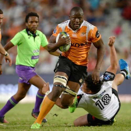 Mohoje staying at the Cheetahs