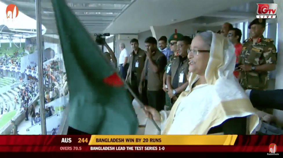 You are currently viewing Bangladesh claim historic Test win