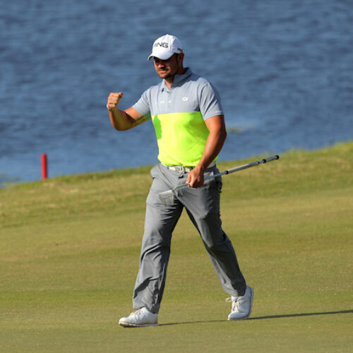 Harvey grabs big lead at Zimbali