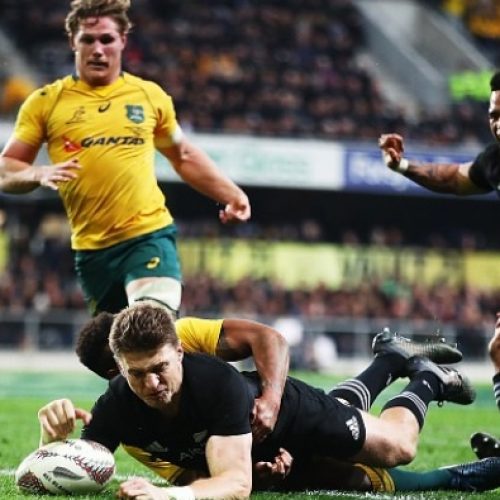 All Blacks win cracker in Dunedin