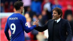 Read more about the article Conte challenges Morata to continue fine form