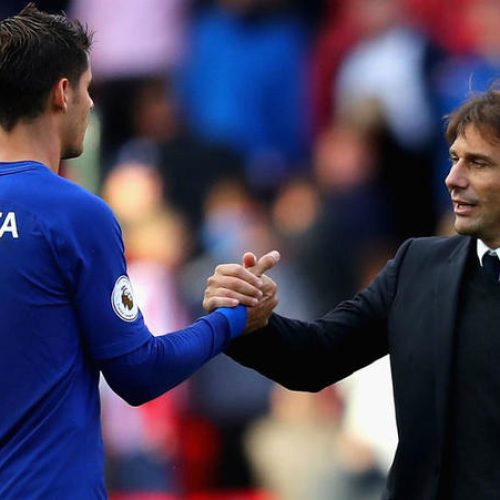 Conte challenges Morata to continue fine form