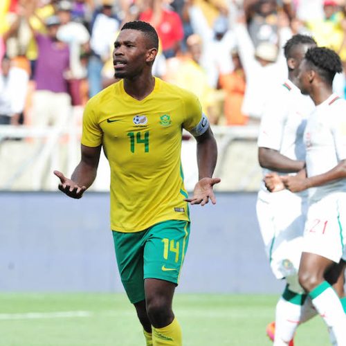 Bafana captain Hlatshwayo replaced by Johannes