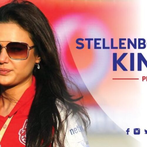 Zinta unveils Stellenbosch Kings