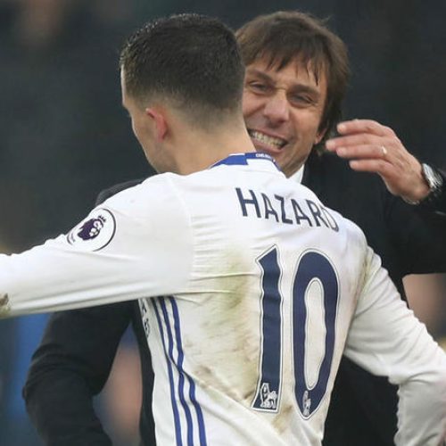 Hazard heaps praise on Conte