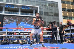 Read more about the article Golovkin, Alvarez prepare for war