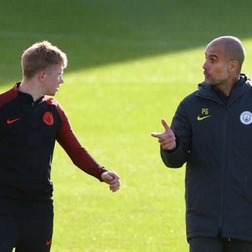 Guardiola heaps praise on KDB