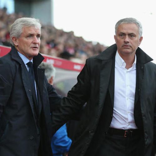 Hughes hits back at Mourinho