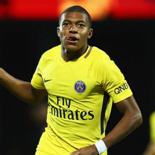 Mbappe revels in debut PSG goal