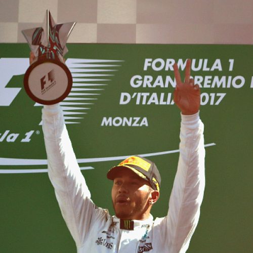 Hamilton takes title lead