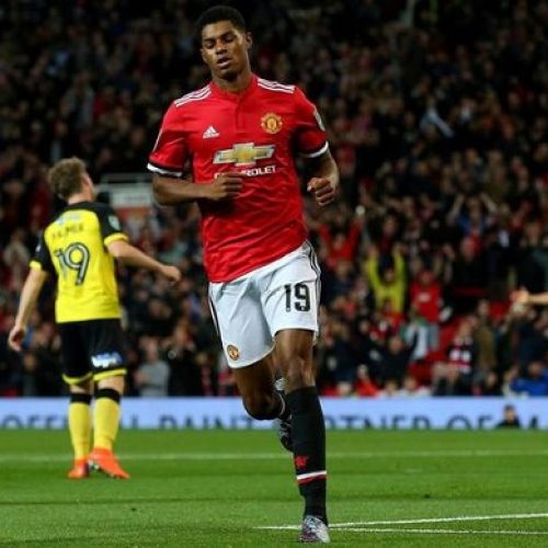 Man Utd thrash Burton