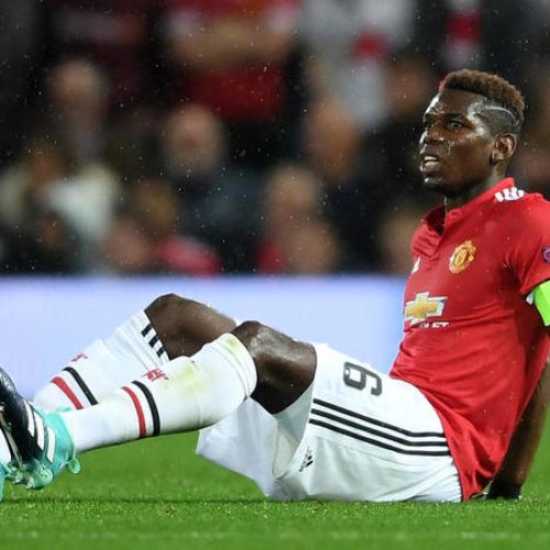 Mourinho: Pogba will miss ‘a few weeks’