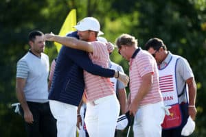 Read more about the article USA take control of Presidents Cup