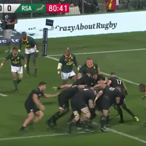 Watch: All Blacks vs Springboks highlights