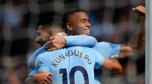 Read more about the article Guardiola praises Aguero and Jesus partnership