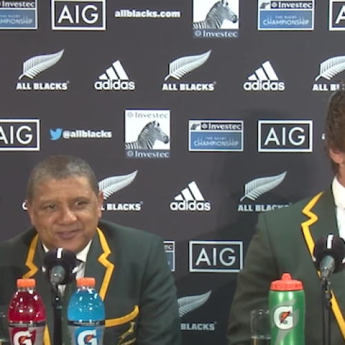 Watch: Bok post-match press conference