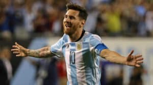 Read more about the article Messi hat-trick sees Argentina qualify for WC