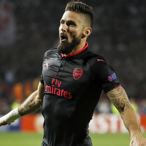 Giroud: I got lucky with Red Star winner