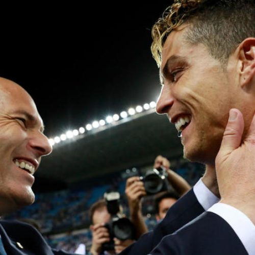 Perez pays tribute to Ronaldo and Zidane