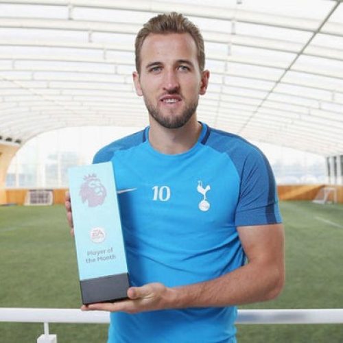 Kane wins Player of the Month
