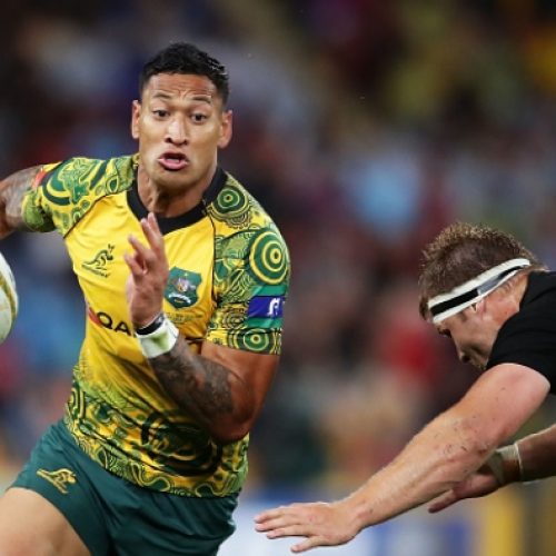 Folau at wing for Wallabies