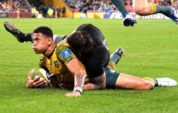 You are currently viewing Wallabies stun All Blacks
