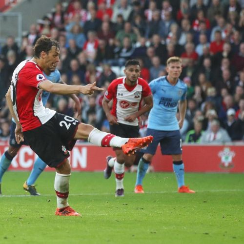 Gabbiadini’s brace denies Newcastle at St Mary’s