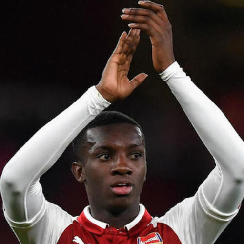 Wenger talks up two-goal hero Nketiah