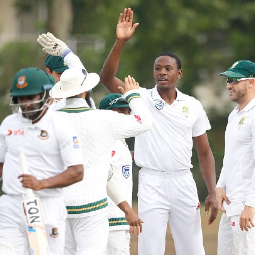 Rabada’s perfect 10 powers SA win