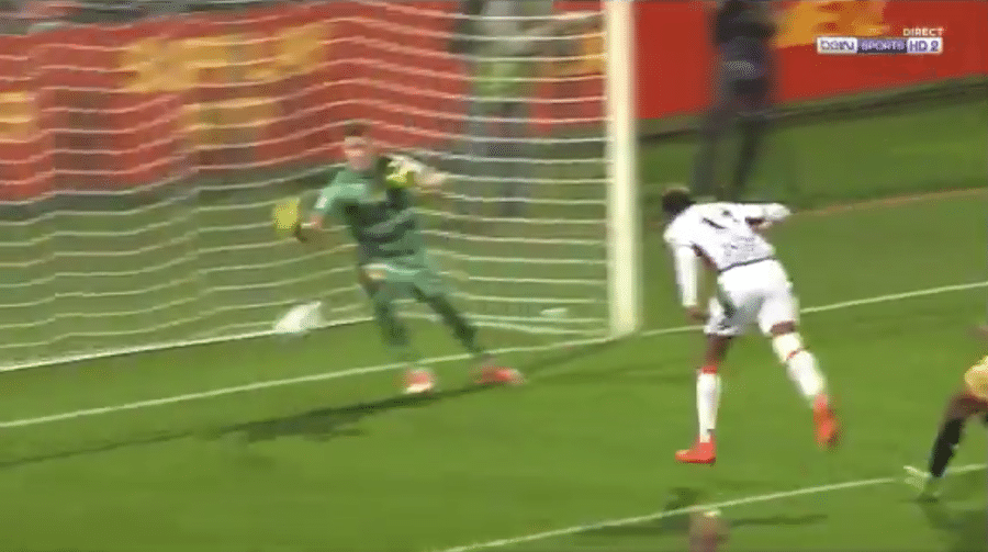 You are currently viewing Watch: Mothiba bags hat-trick in Ligue 2