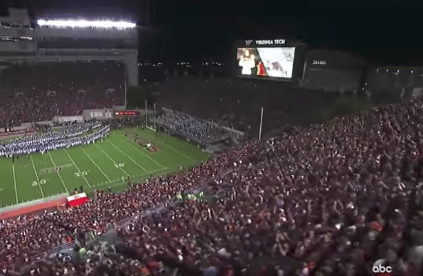 You are currently viewing Watch: Virginia Tech’s epic entrance